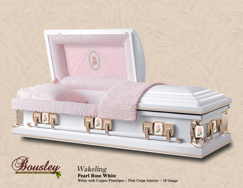 Wakeling Pearl Rose White Pinstripes